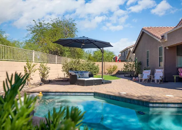 Ferienhaus 4br Estrella Mountain Retreat W Heated Pool *