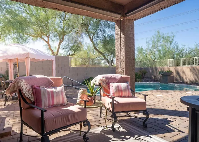 Ferienhaus 4br Estrella Mountain Retreat W Heated Pool Goodyear