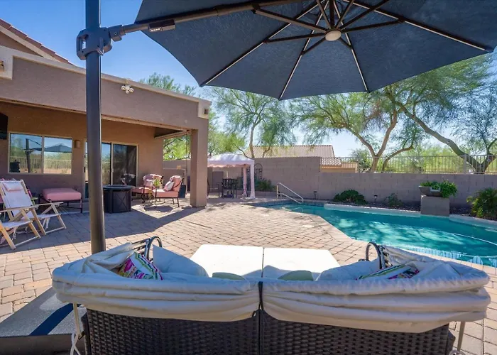 4br Estrella Mountain Retreat W Heated Pool Ferienhaus *